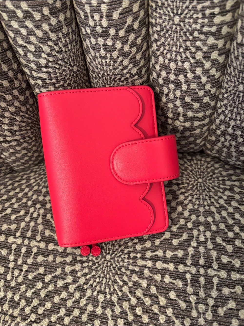 Destash SALE Passport Size Aura Estelle Planner Travelers Notebook Cover Cherry